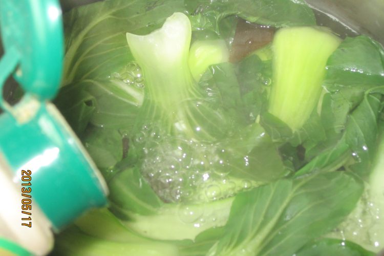 青菜海带汤步骤8