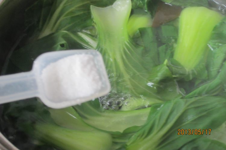青菜海带汤步骤7