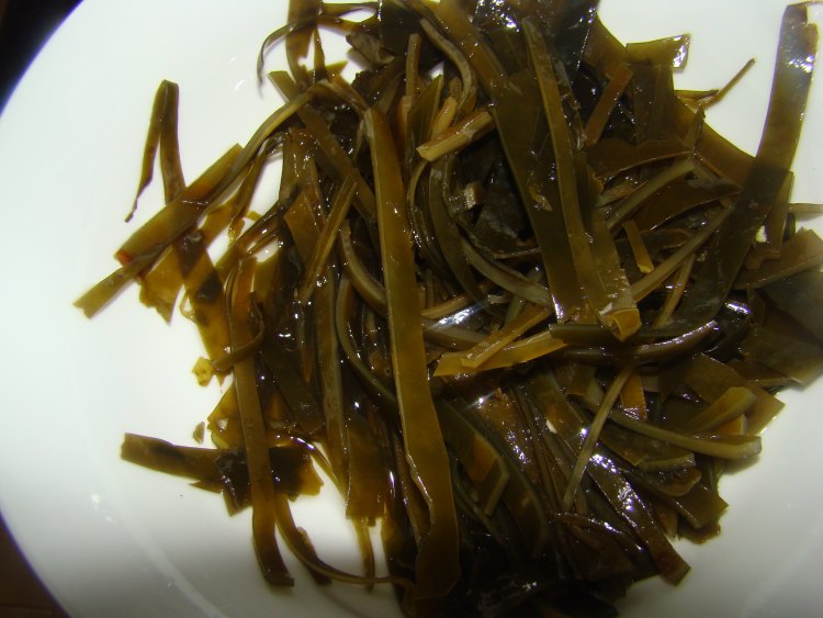 土豆丝炒海带丝步骤4