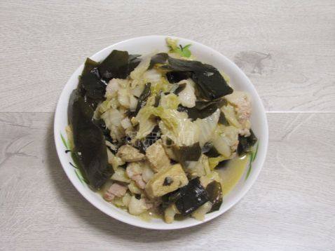 海带炖冻豆腐步骤7