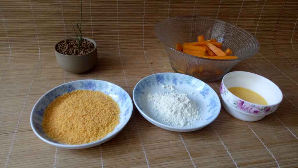 酥脆南瓜条步骤4
