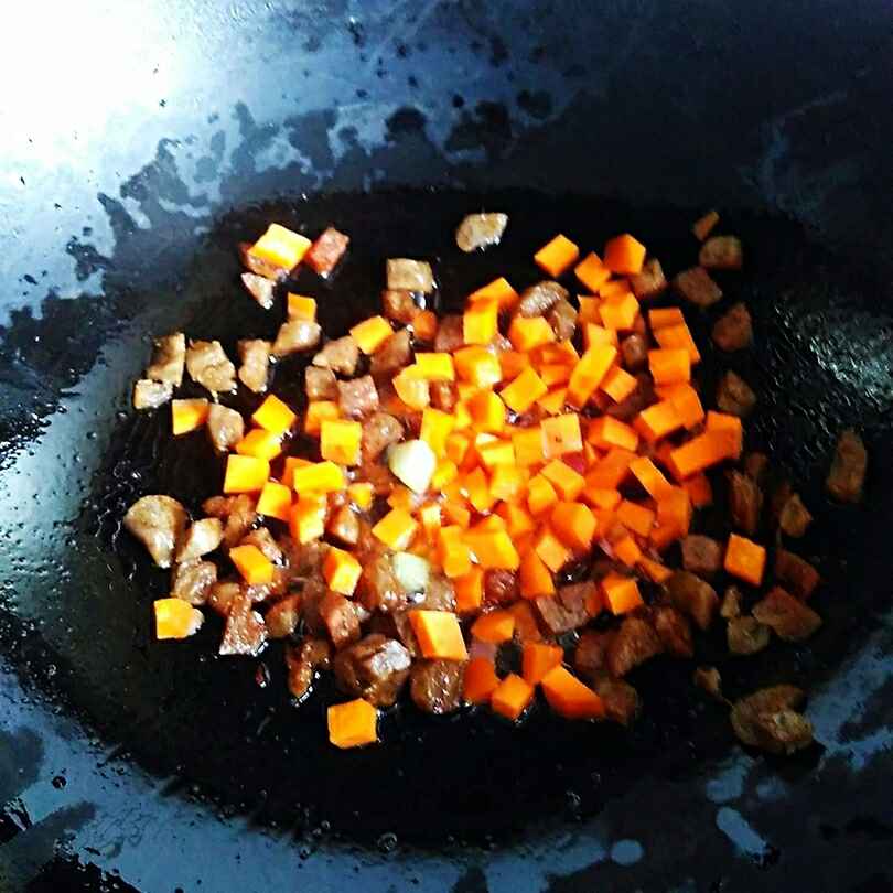 南瓜盅饭步骤9