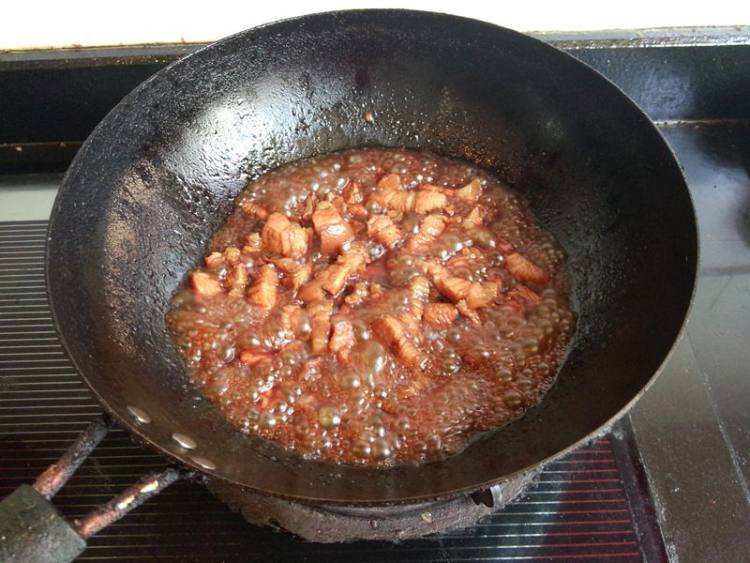 南瓜肉丁焖米饭步骤7