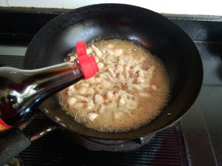 南瓜肉丁焖米饭步骤6