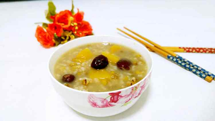 绿豆南瓜红枣粥步骤6