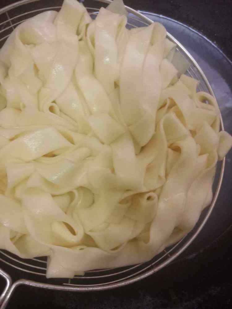 南瓜捞面步骤12