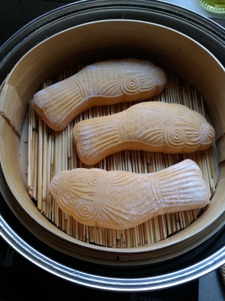 南瓜蒸面鱼步骤9