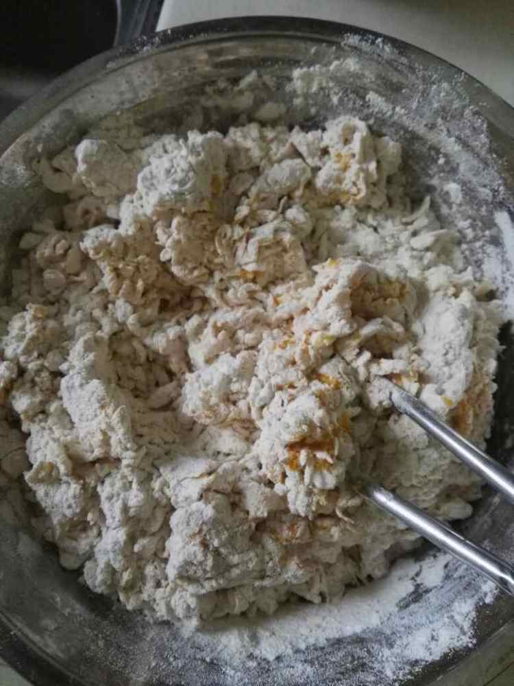 南瓜花卷馒头步骤4