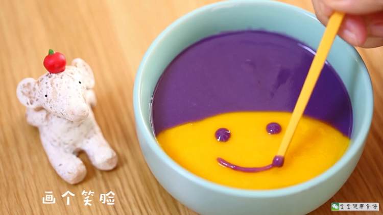 南瓜紫薯米糊步骤9