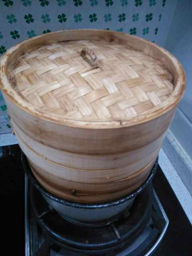 南瓜卷馒头步骤9