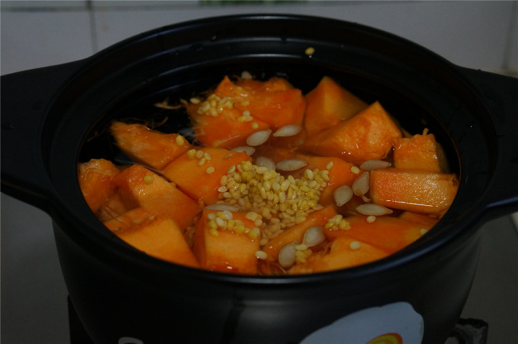 绿豆南瓜汤步骤4