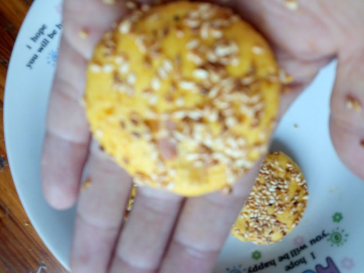 煎南瓜饼#本味家乡菜#步骤6