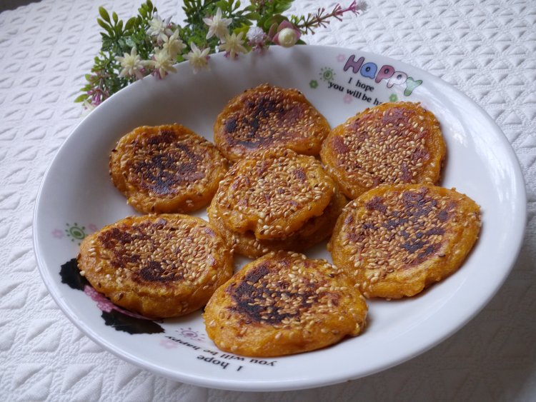 煎南瓜饼#本味家乡菜#步骤13