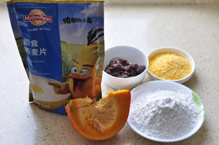 燕麦南瓜饼步骤1