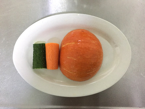 蒸南瓜#非转基因金龙步骤1