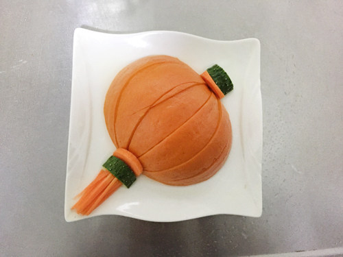 蒸南瓜#非转基因金龙步骤6