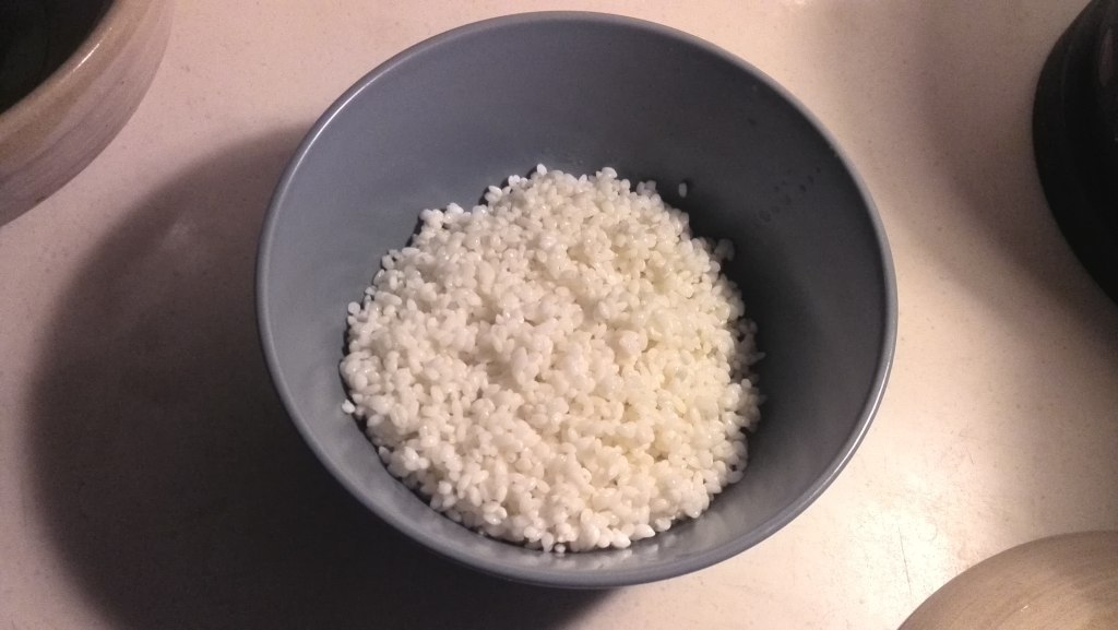 南瓜土豆砂锅焖饭步骤1