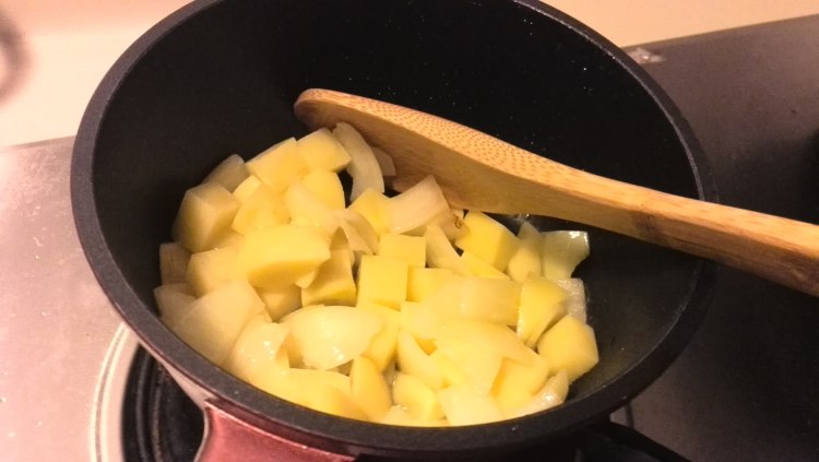 南瓜土豆砂锅焖饭步骤6