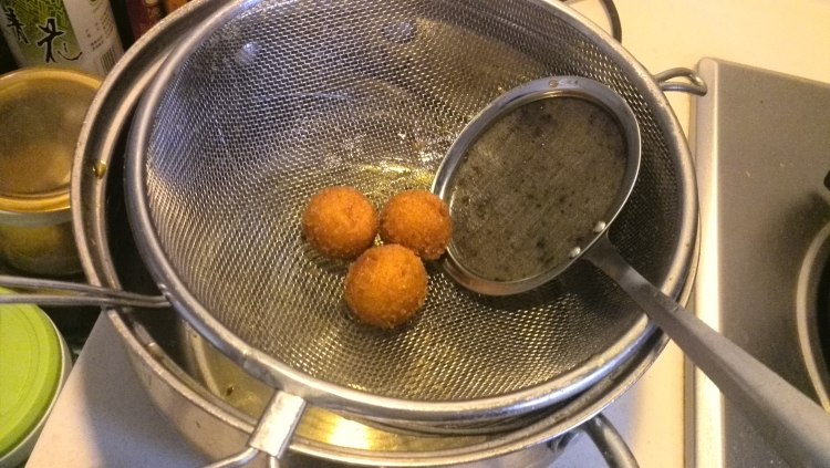 酥炸南瓜球步骤11