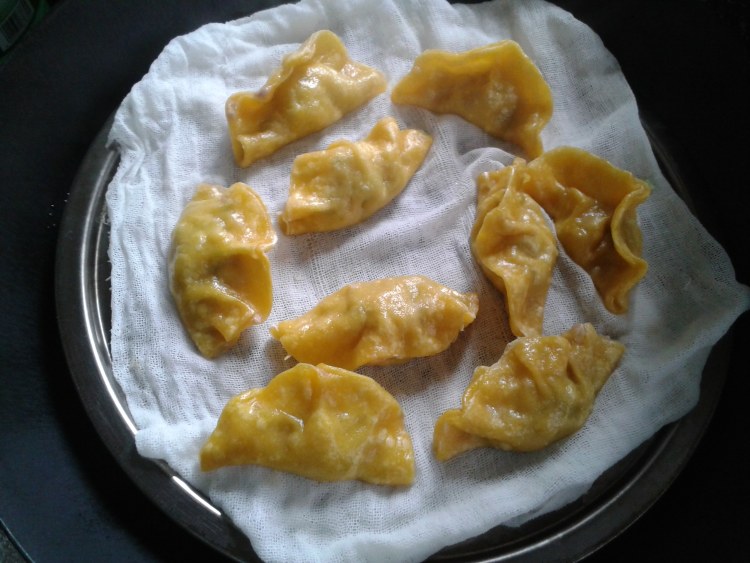 南瓜猪肉白菜饺子步骤12
