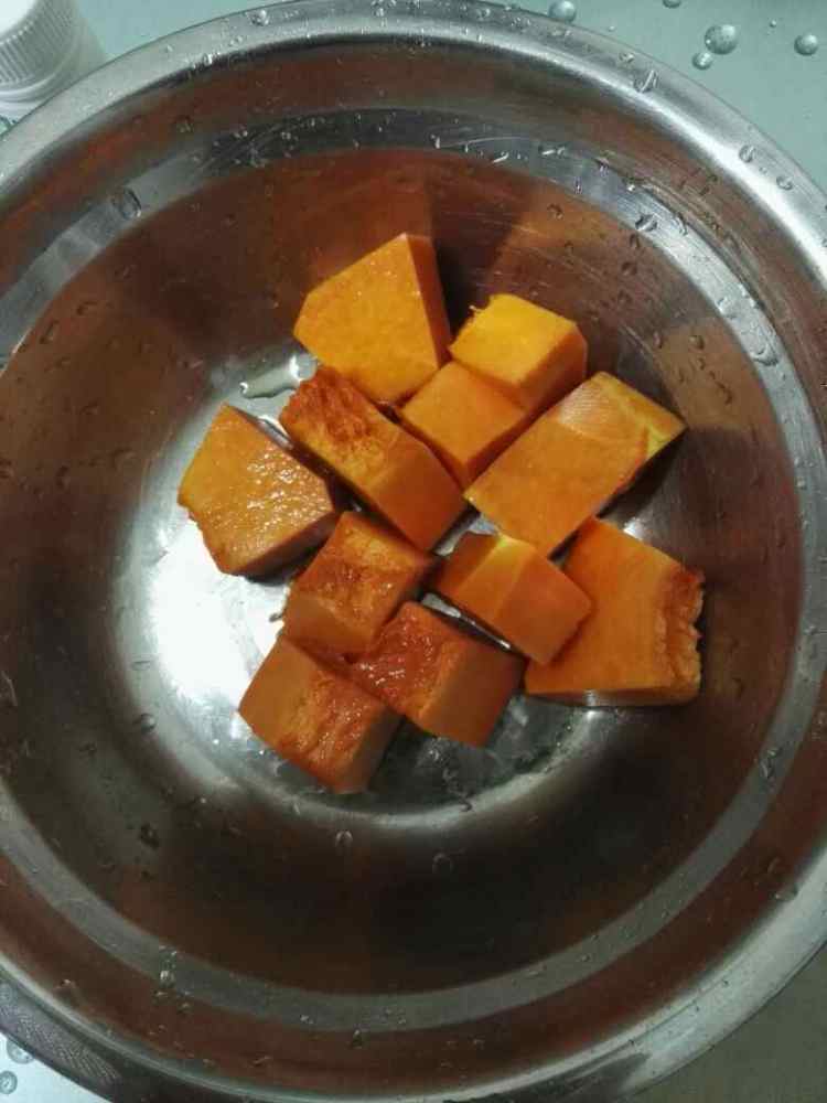 南瓜华夫饼步骤1