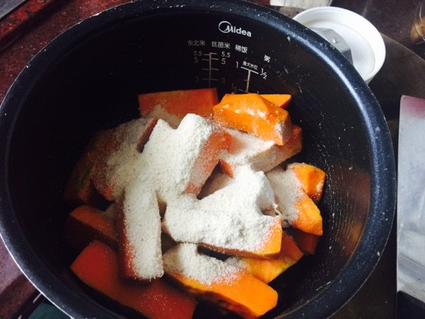 粉蒸南瓜（附米粉的做步骤13