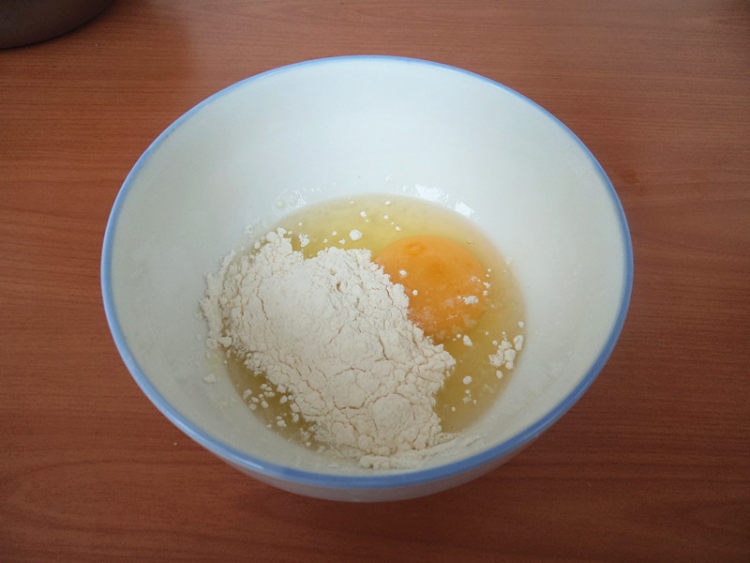 南瓜鸡蛋饼步骤3