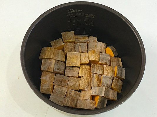 焙南瓜步骤2