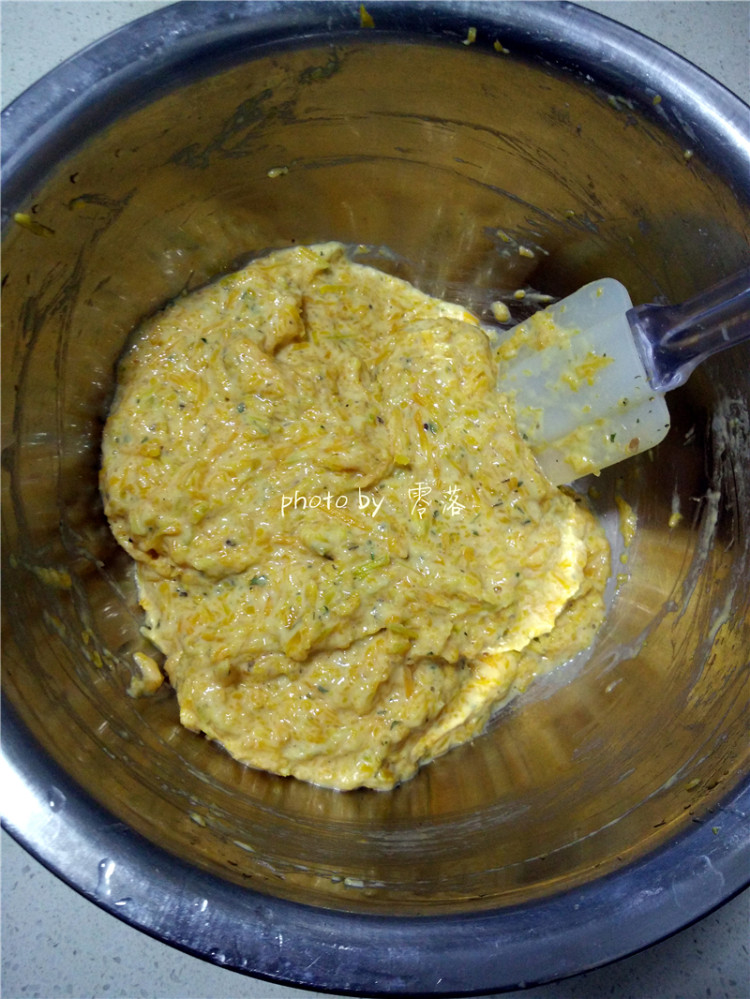 风味南瓜饼步骤7
