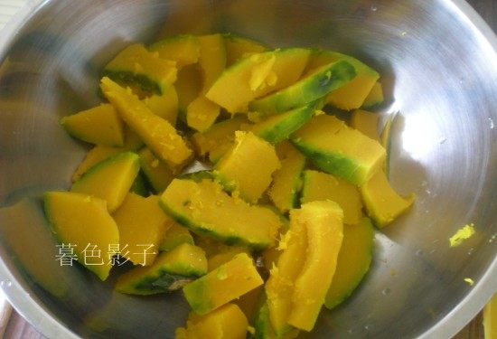 南瓜面红豆沙包步骤3