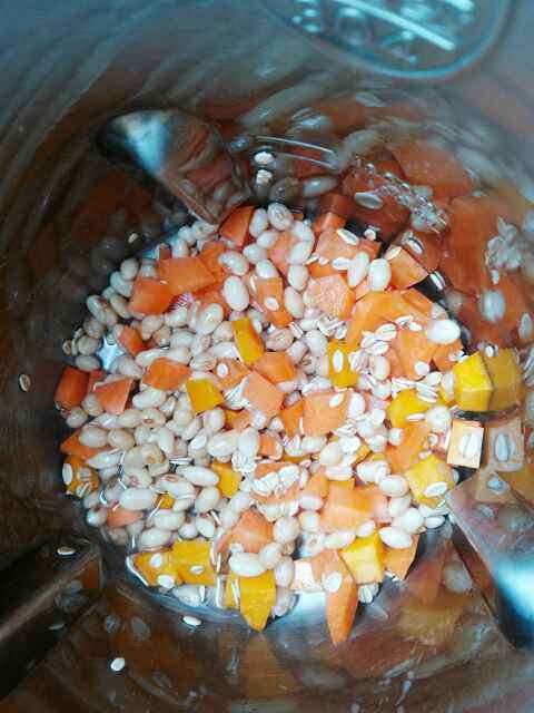 蔬菜燕麦豆浆步骤2