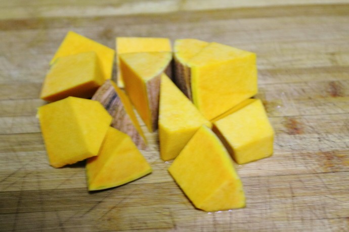 虾仁南瓜拌饭步骤4