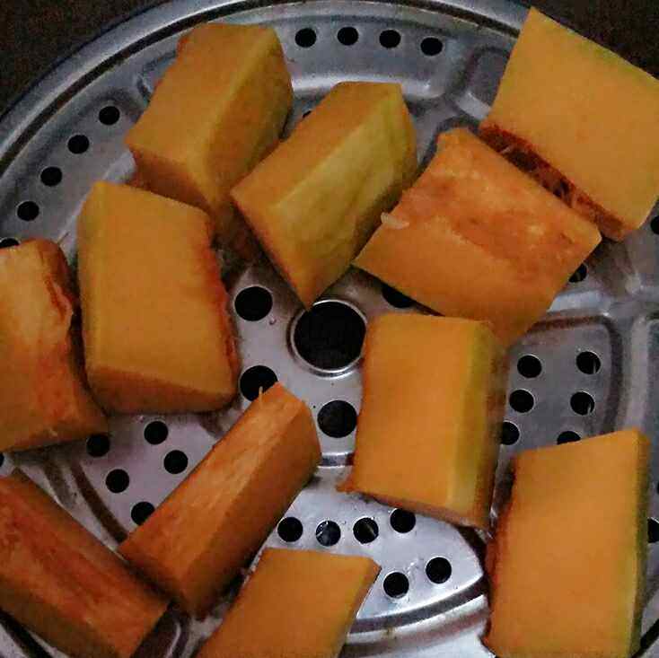 花样南瓜饼步骤1