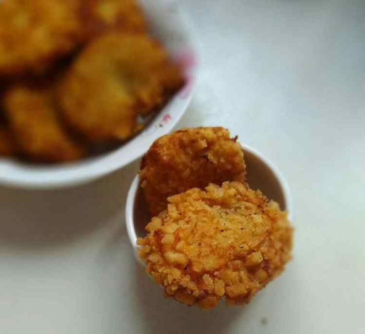 南瓜可乐饼#妙搭新食步骤15
