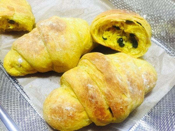 南瓜蓝莓面包步骤10