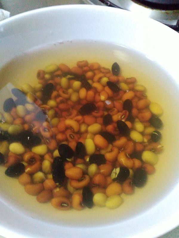杂豆南瓜盅步骤1