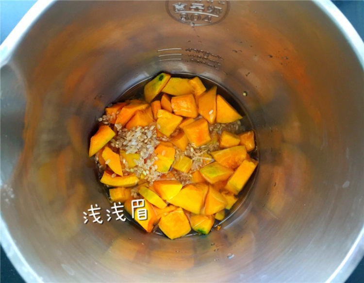 南瓜糙米米糊步骤3