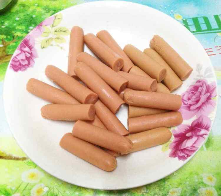 南瓜火腿肠花卷步骤4