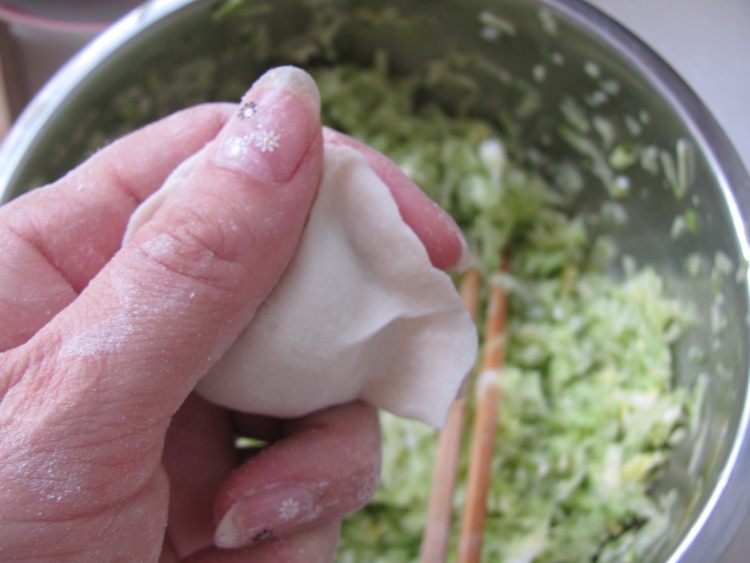 南瓜鸡蛋水饺步骤11