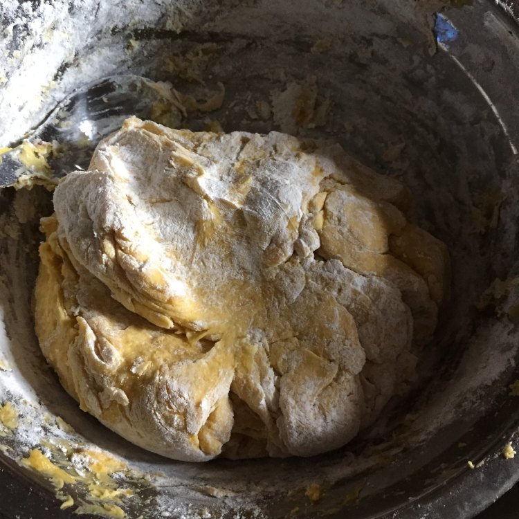 紫薯馅南瓜饼步骤3