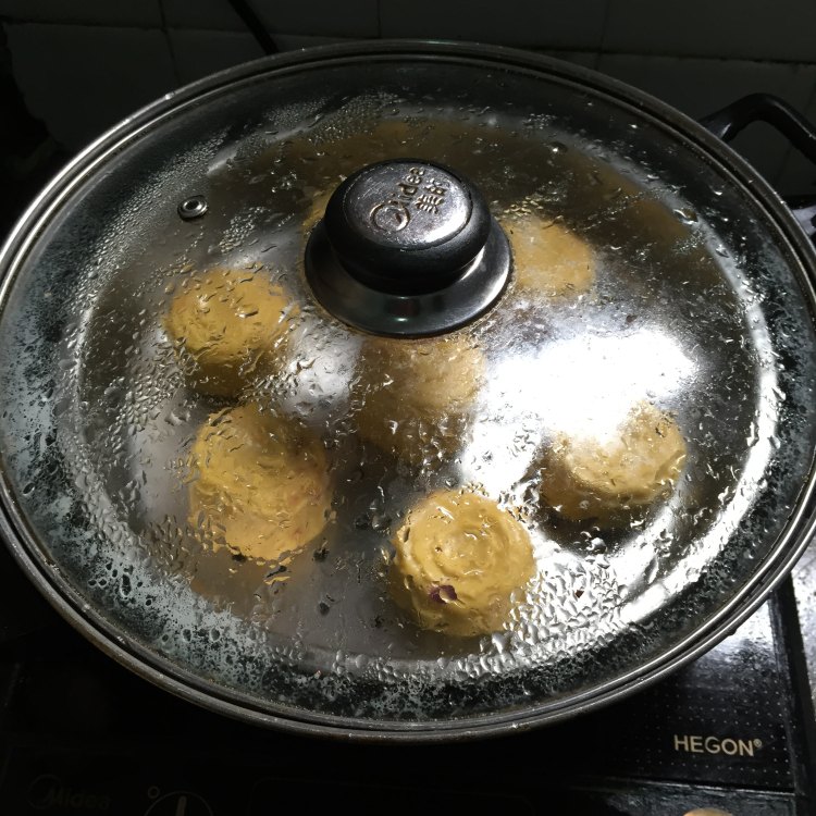 紫薯馅南瓜饼步骤6