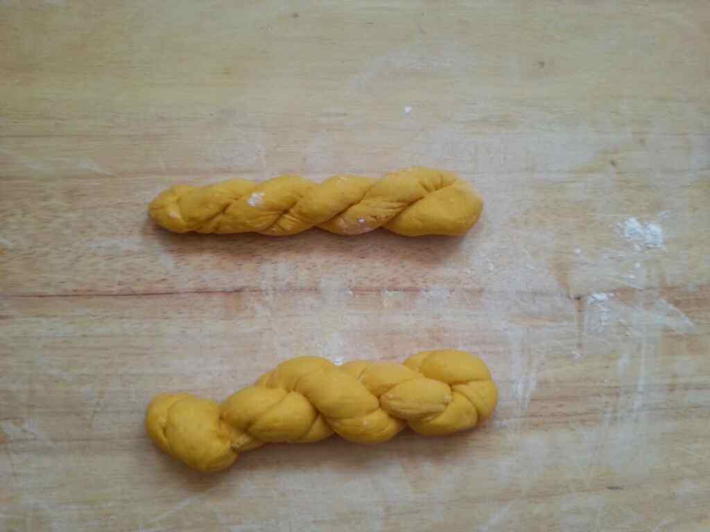 南瓜麻花步骤9