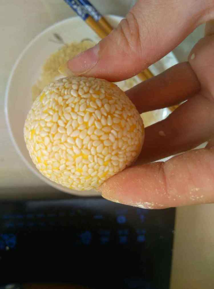 南瓜球心太软步骤11