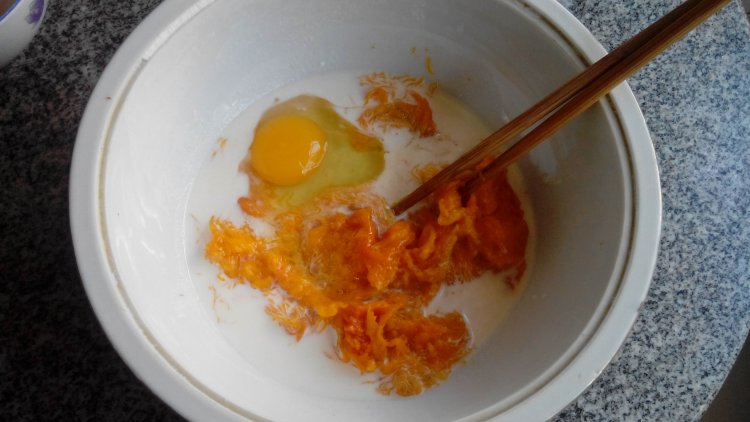 枸杞南瓜发糕步骤3