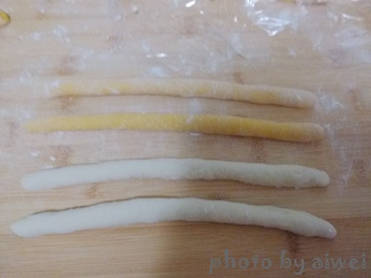 南瓜蜜豆绣球包步骤8