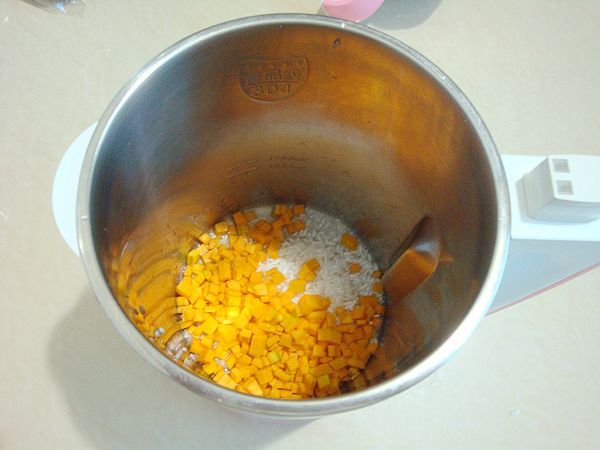 南瓜糯米糊步骤4