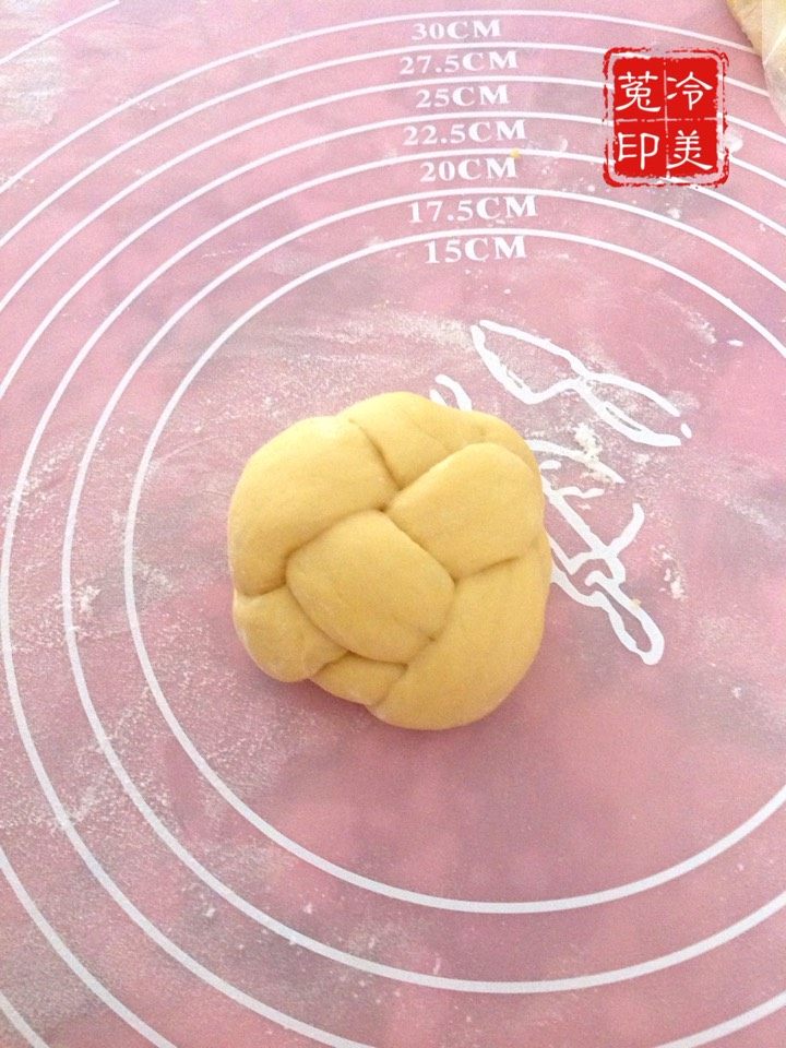 南瓜绣球面包步骤20