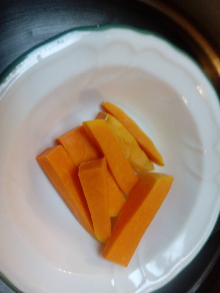 南瓜叶饼步骤1