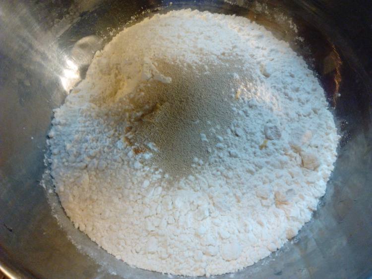 南瓜叶饼步骤5