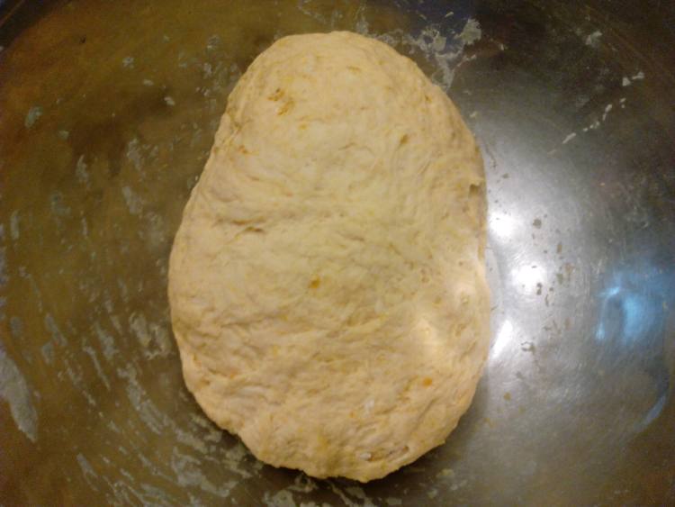 南瓜叶饼步骤7